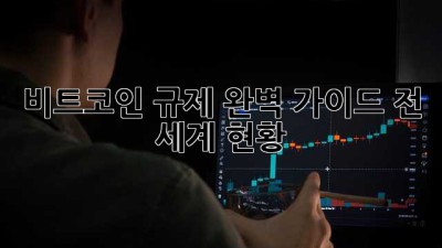 비트코인 규제 완벽 가이드: 전 세계 현황